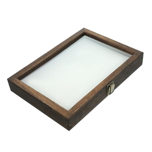MAGICLULU 1 Set-Box Kästchen mit Insektenproben Fehleranzeige Vitrine für Schmetterling Insektenvorbereitungsbox Schaukasten für Insekten schmuckkästchen aufbewahrungskorb Holzprobenhalter von MAGICLULU