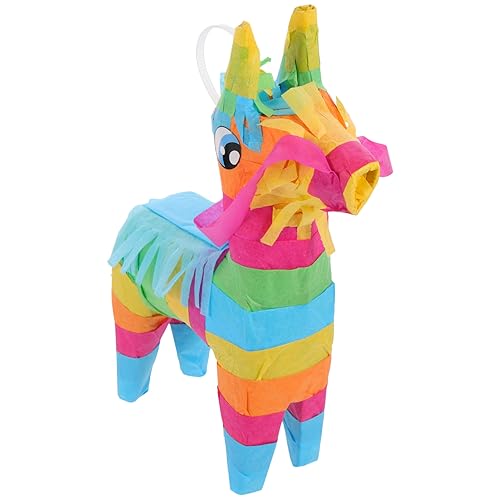 MAGICLULU 1 Stück Bunte Pinata für Kindergeburtstag Kreatives Partyspielzeug für Süßigkeiten für Feiern Geburtstagsfeiern und Karneval Attraktives Design und Stabile Papierqualität von MAGICLULU