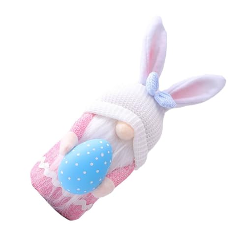 MAGICLULU 1 Stück Kaninchen hält Eier Puppe Frühlingszwerge Zwerg Puppe hasenfiguren Hasen plüschtier Easter Bunny Osterpuppenanhänger Valentinstag gesichtslose Puppe Stoff Rosa MAGICLULU 1 Stück Kaninchen hält Eier Puppe Frühlingszwerge Zwerg Puppe hasenfiguren Hasen plüschtier Easter Bunny Osterpuppenanhänger Valentinstag gesichtslose Puppe Stoff Rosa von MAGICLULU