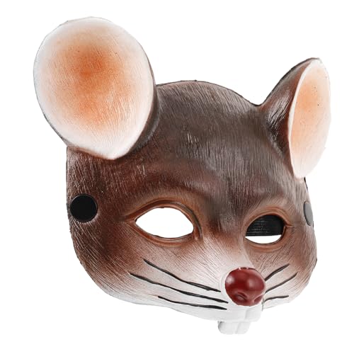 MAGICLULU 1 Stück Party-Gesichtsabdeckung halloween masken halloweenmaske karnevalsmasken masken Kostüm Narbe Halloween LED 3d gesichtsmaske cospaly Maske Halloween-Maske Brown MAGICLULU 1 Stück Party-Gesichtsabdeckung halloween masken halloweenmaske karnevalsmasken masken Kostüm Narbe Halloween LED 3d gesichtsmaske cospaly Maske Halloween-Maske Brown von MAGICLULU