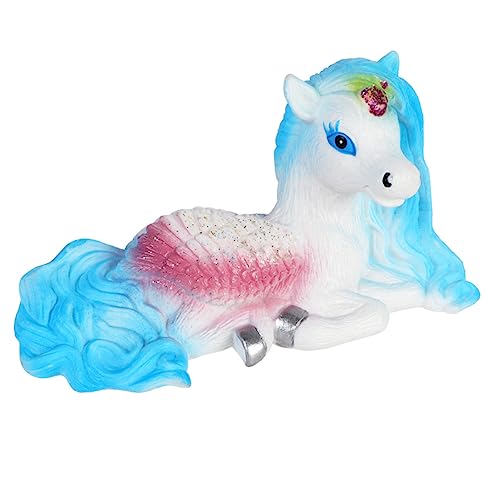 MAGICLULU 1 Stück Regenbogen -Einhorn -Ornamente Kuchen -Topper Kuchenverzierungen Bunt MAGICLULU 1 Stück Regenbogen -Einhorn -Ornamente Kuchen -Topper Kuchenverzierungen Bunt von MAGICLULU