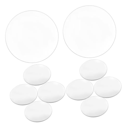 MAGICLULU 10 Stück Lupe Vergrößerung konvex mit groß optisch Lernhilfe für Experimente Linsenphysik für das Labor Gerätelinse Acryl Transparent MAGICLULU 10 Stück Lupe Vergrößerung konvex mit groß optisch Lernhilfe für Experimente Linsenphysik für das Labor Gerätelinse Acryl Transparent von MAGICLULU