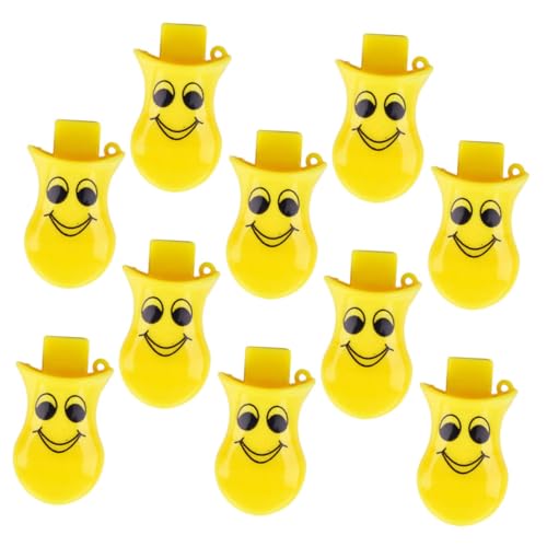 MAGICLULU 10 Stück Pfeifenspielzeug Pfeifen Pfeifenspielzeug Sicherheitspfeife Für Spaßpfeife Kinderpfeife Partypfeife Kunststoff Gelb MAGICLULU 10 Stück Pfeifenspielzeug Pfeifen Pfeifenspielzeug Sicherheitspfeife Für Spaßpfeife Kinderpfeife Partypfeife Kunststoff Gelb von MAGICLULU
