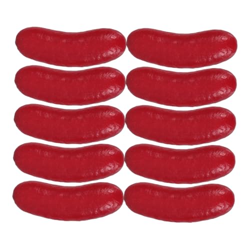 MAGICLULU 10 Stück Realistische Künstliche Hot Dog Modelle Täuschend Echtes Essen Requisite für Restaurant Dekoration Küchen Displays und Party Dekorationen MAGICLULU 10 Stück Realistische Künstliche Hot Dog Modelle Täuschend Echtes Essen Requisite für Restaurant Dekoration Küchen Displays und Party Dekorationen von MAGICLULU