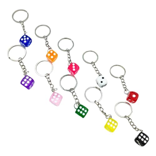 MAGICLULU 10 Stück Teiliges Schlüsselanhänger Handtaschen Dekoration Strapazierfähig und Vielseitig für Schlüssel oder Anhänger von MAGICLULU