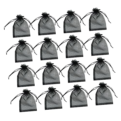 MAGICLULU 100 Stück Aufbewahrungstasche Gemeinschaft Klarsichtbeutel für Party Tarot Danke Taschen erste Aufbewahrungsbeutel für Geschenktüte Organza Black MAGICLULU 100 Stück Aufbewahrungstasche Gemeinschaft Klarsichtbeutel für Party Tarot Danke Taschen erste Aufbewahrungsbeutel für Geschenktüte Organza Black von MAGICLULU