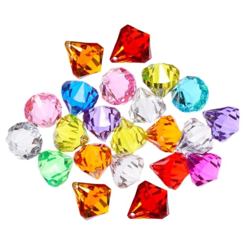 MAGICLULU Gastgeschenke Für Schnitzeljagd-Partys Tischdekoration Aus Acryl-edelsteinen Diamant-tauchspielzeug Exquisite Piraten-Edelsteine von MAGICLULU