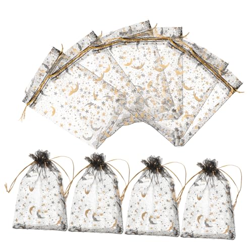 MAGICLULU 100St weihnachstüten weihnachtstüten verpackung wedding gastgeschenke netzsäcke Füllstoffe wiederverwendbar Schmuckbeutel Kordelzug kleine Geschenktüten für Schmuck Black MAGICLULU 100St weihnachstüten weihnachtstüten verpackung wedding gastgeschenke netzsäcke Füllstoffe wiederverwendbar Schmuckbeutel Kordelzug kleine Geschenktüten für Schmuck Black von MAGICLULU
