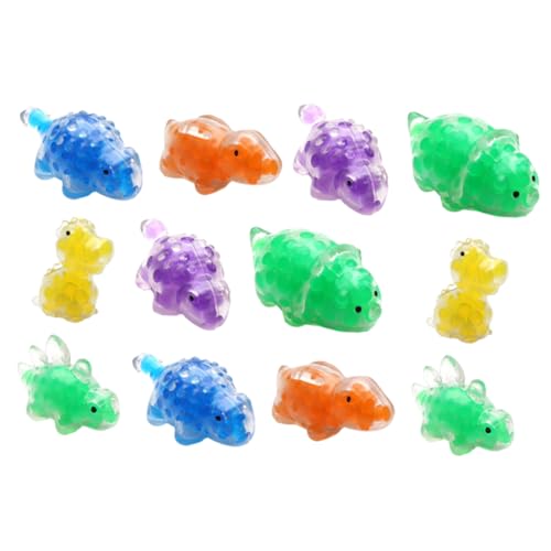 MAGICLULU 12 Stück Teiliges Dinosaurier Stressball aus Strapazierfähigem TPR Farbenfrohes Quetschspielzeug zur Stressreduktion Handliches Sensorikspielzeug für Unterwegs MAGICLULU 12 Stück Teiliges Dinosaurier Stressball aus Strapazierfähigem TPR Farbenfrohes Quetschspielzeug zur Stressreduktion Handliches Sensorikspielzeug für Unterwegs von MAGICLULU