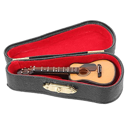 MAGICLULU 1Satz Gitarrenmodell Aus Realistische Simulation Für Puppenhaus Dekoration Kinderspielzeug Geschenkidee Für Musikliebhaber Langlebig Und Geruchlos MAGICLULU 1Satz Gitarrenmodell Aus Realistische Simulation Für Puppenhaus Dekoration Kinderspielzeug Geschenkidee Für Musikliebhaber Langlebig Und Geruchlos von MAGICLULU