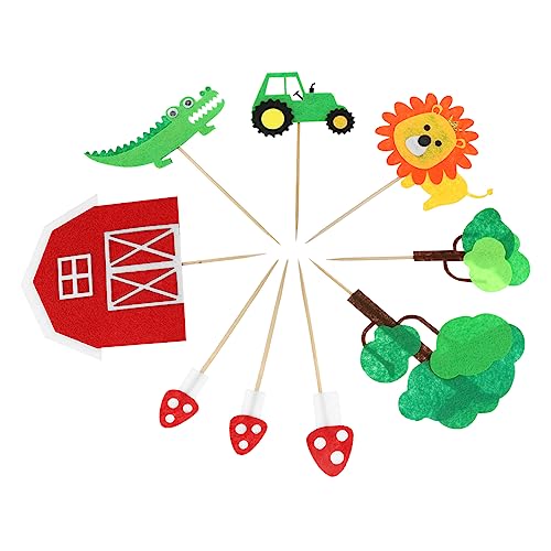 MAGICLULU 1Satz Teiliges Von Tier Cupcake Topper Dekorative Kuchenschmuck Für Kindergeburtstage Farm Themen Feiern Muffin Dekorationen Süße Tierfiguren Für Desserts MAGICLULU 1Satz Teiliges Von Tier Cupcake Topper Dekorative Kuchenschmuck Für Kindergeburtstage Farm Themen Feiern Muffin Dekorationen Süße Tierfiguren Für Desserts von MAGICLULU
