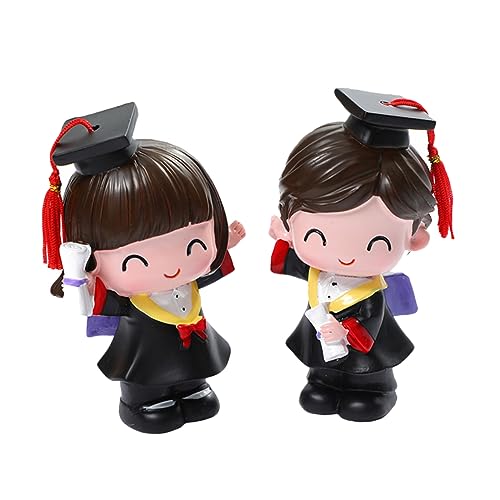 MAGICLULU 2 Sätze Dekorationen Für Die Abschlusssaison Strumpffüller Jungs Für Kindergeschenke Abschluss-desktop-ornament Abschlusstorte Ornament Kunstharz Black 2 Stück * 2 MAGICLULU 2 Sätze Dekorationen Für Die Abschlusssaison Strumpffüller Jungs Für Kindergeschenke Abschluss-desktop-ornament Abschlusstorte Ornament Kunstharz Black 2 Stück * 2 von MAGICLULU