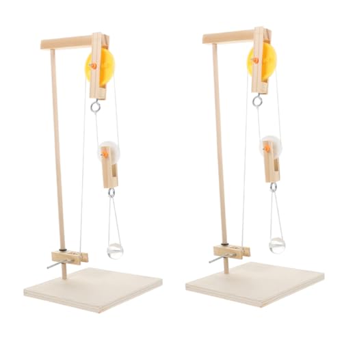MAGICLULU 2 Sätze Flaschenzugmodell Experiment Rolle Riemenscheiben-Modellbausätze Ausbildung Bausatz Flaschenzug und Halterung Physik-Tool Science Lernspielzeug Lehrmittel Plastik MAGICLULU 2 Sätze Flaschenzugmodell Experiment Rolle Riemenscheiben-Modellbausätze Ausbildung Bausatz Flaschenzug und Halterung Physik-Tool Science Lernspielzeug Lehrmittel Plastik von MAGICLULU
