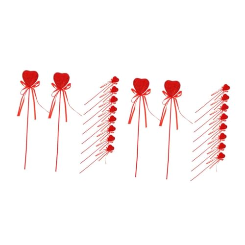 MAGICLULU 2 Sätze Liebe Stecklinge Schnuller Zubehör Geschirr Aus Pappbechern Liebe Dekoration Festtagsdeko Valentinstag-picks Für Den Baum Valentinsauswahl Schaum Rot 10 Stück * 2 MAGICLULU 2 Sätze Liebe Stecklinge Schnuller Zubehör Geschirr Aus Pappbechern Liebe Dekoration Festtagsdeko Valentinstag-picks Für Den Baum Valentinsauswahl Schaum Rot 10 Stück * 2 von MAGICLULU