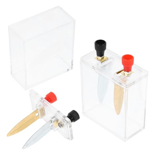 MAGICLULU 2 Sätze Salzwasser -Batterie -Experimentbox Flüssigbatteriewerkzeuge Flüssigbatterieexperiment Laborwissenschaftswerkzeuge Laborwissenschaft Experiment Kit Kupfer Transparent MAGICLULU 2 Sätze Salzwasser -Batterie -Experimentbox Flüssigbatteriewerkzeuge Flüssigbatterieexperiment Laborwissenschaftswerkzeuge Laborwissenschaft Experiment Kit Kupfer Transparent von MAGICLULU