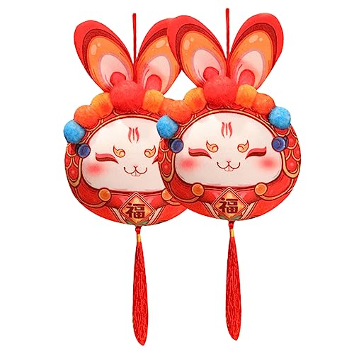 MAGICLULU 2 Stück Hase Maskottchen für Jahr des Hasen Niedliche für Chinesisches Neujahr Geburtstagsfeiern und Besondere Anlässe Weiche Stofftiere für Erwachsene MAGICLULU 2 Stück Hase Maskottchen für Jahr des Hasen Niedliche für Chinesisches Neujahr Geburtstagsfeiern und Besondere Anlässe Weiche Stofftiere für Erwachsene von MAGICLULU