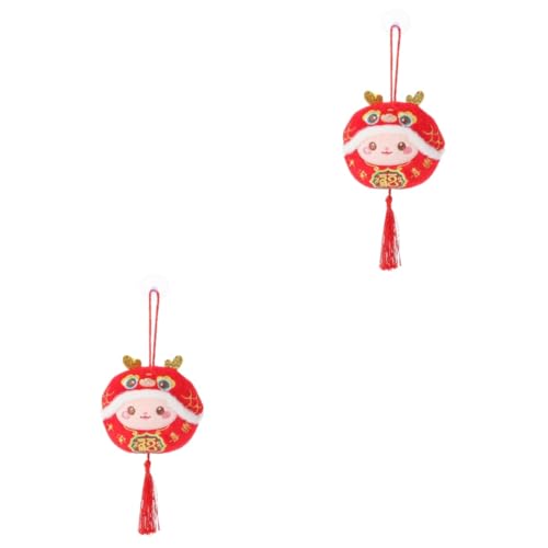 MAGICLULU 2 Stück Maskottchen-plüschpuppe Plüschtiere Ornamente Ausgestopft Dekorationen Drachen Jahresdrache Stofftier Drache Gefülltes Puppenspielzeug Kuscheltier Drache Rot Pp Baumwolle MAGICLULU 2 Stück Maskottchen-plüschpuppe Plüschtiere Ornamente Ausgestopft Dekorationen Drachen Jahresdrache Stofftier Drache Gefülltes Puppenspielzeug Kuscheltier Drache Rot Pp Baumwolle von MAGICLULU
