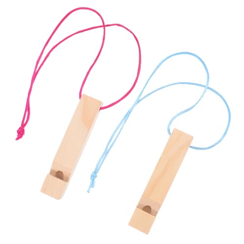 MAGICLULU 2 Stück Musikinstrument mit DIY Kunstdesign Holz Zugpfeife für Partys Spiele und Musikalische Entdeckungen für Geburtstagsfeiern und Rollenspiele MAGICLULU 2 Stück Musikinstrument mit DIY Kunstdesign Holz Zugpfeife für Partys Spiele und Musikalische Entdeckungen für Geburtstagsfeiern und Rollenspiele von MAGICLULU