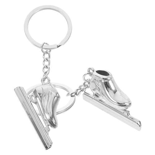 MAGICLULU 2 Stück Schlüsselanhänger Reiz Geburtstag Rollschuh-partygeschenke Rollschuhtastatur Männer Skater Erwachsene Mini Schlüsselbund Brieftaschenschlüsselkette Zinklegierung Silver MAGICLULU 2 Stück Schlüsselanhänger Reiz Geburtstag Rollschuh-partygeschenke Rollschuhtastatur Männer Skater Erwachsene Mini Schlüsselbund Brieftaschenschlüsselkette Zinklegierung Silver von MAGICLULU