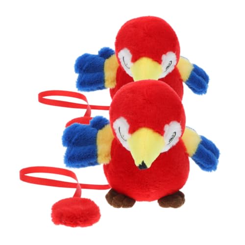 MAGICLULU 2 Stück Stehender Plüschpapagei Katzenvogelspielzeug Flattert Papagei Plüschtier Vogel-partygeschenke Piratenkostüme Schulterpapagei Piratenpapageienschulter Kurzer Plüsch MAGICLULU 2 Stück Stehender Plüschpapagei Katzenvogelspielzeug Flattert Papagei Plüschtier Vogel-partygeschenke Piratenkostüme Schulterpapagei Piratenpapageienschulter Kurzer Plüsch von MAGICLULU