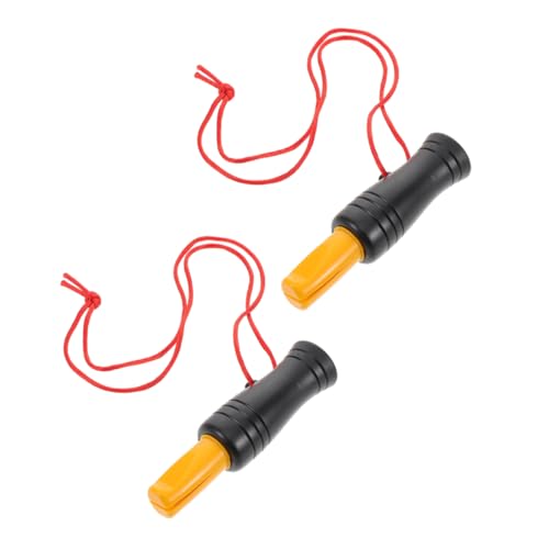 MAGICLULU 2 Stück Teiliges Entenpfeifen aus Wetterbeständigem Kunststoff Ergonomisch Geformt für Vogelrufe für Outdoor Aktivitäten Wandern Naturerkundung und Vogelschutz von MAGICLULU