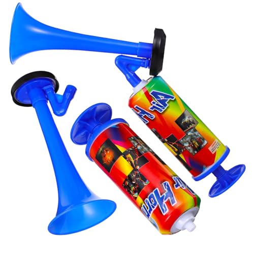 MAGICLULU 2 Stück jubelndes Horn Cheer Air Horn Handlufthorn Intensives Lufthorn Vielseitiges Lufthorn Hörner Bootfahren für Air-Horn-Party handgehaltene Bootshupe Umweltschutz Kunststoff pp von MAGICLULU