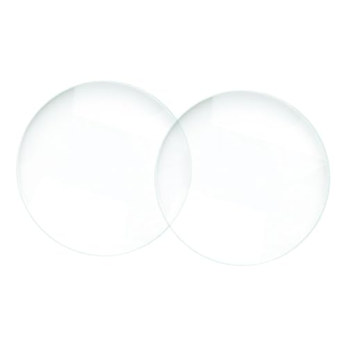 MAGICLULU 2 Stück optische konvexe Linse werkzeug Glaslinsen kleine konvexe Linse Optisches Glas optisches Objektiv Lupe Teleskop-Objektiv konvexe Scheibe optische Linsen Transparent von MAGICLULU
