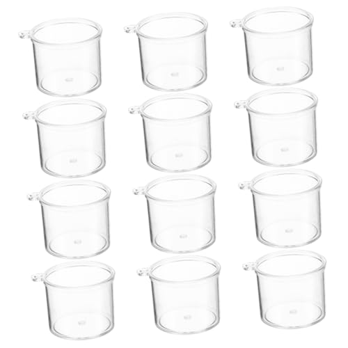 MAGICLULU 20 Stück Mousse Becher Transparente Puppenhaus Zubehör für DIY Lebensmittel Mousse Tassen Kreative Bastelprojekte und Dekoration MAGICLULU 20 Stück Mousse Becher Transparente Puppenhaus Zubehör für DIY Lebensmittel Mousse Tassen Kreative Bastelprojekte und Dekoration von MAGICLULU