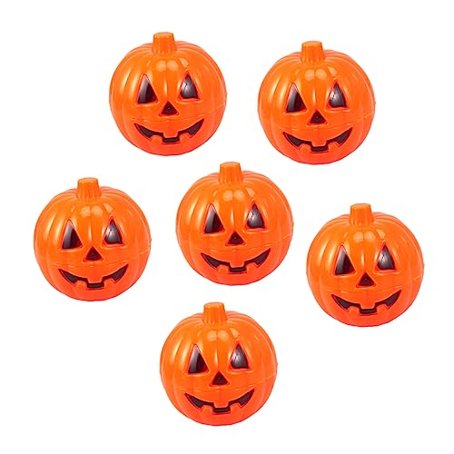 MAGICLULU 24 Stck Kleine Kunststoff Aufbewahrungsboxen Kürbisform Ergonomisch Halloween Deko Geschenkbehälter Gelb Bruchsicher Einfach zu Öffnen und Schließen für Süßigkeiten und Kleine MAGICLULU 24 Stck Kleine Kunststoff Aufbewahrungsboxen Kürbisform Ergonomisch Halloween Deko Geschenkbehälter Gelb Bruchsicher Einfach zu Öffnen und Schließen für Süßigkeiten und Kleine von MAGICLULU