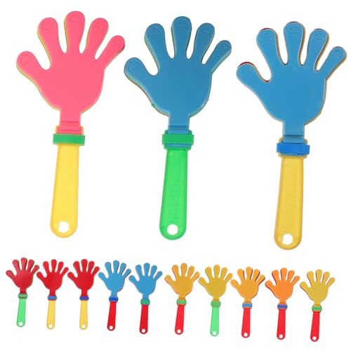 MAGICLULU 24Stücke Handklöppel Klatscher Für Kinderpartys Lärmmacher Für Sportveranstaltungen Jubelklöppel Partygeschenke Für Fußball Und Basketball MAGICLULU 24Stücke Handklöppel Klatscher Für Kinderpartys Lärmmacher Für Sportveranstaltungen Jubelklöppel Partygeschenke Für Fußball Und Basketball von MAGICLULU