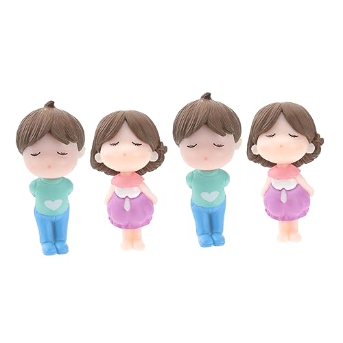 MAGICLULU 2Sätze Cake Topper Dekoration Aus Kunststoff Niedliche Figuren Für Hochzeiten Babypartys Und Besondere Anlässe Für Märchenhafte Kuchendekoration MAGICLULU 2Sätze Cake Topper Dekoration Aus Kunststoff Niedliche Figuren Für Hochzeiten Babypartys Und Besondere Anlässe Für Märchenhafte Kuchendekoration von MAGICLULU