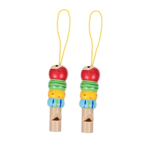 MAGICLULU 2Stücke Holz Pfeifenspielzeug für Lernspielzeug für Kleinkinder Musikalisches Holzspielzeug Geschenkidee für Kreative Kleinkinder MAGICLULU 2Stücke Holz Pfeifenspielzeug für Lernspielzeug für Kleinkinder Musikalisches Holzspielzeug Geschenkidee für Kreative Kleinkinder von MAGICLULU