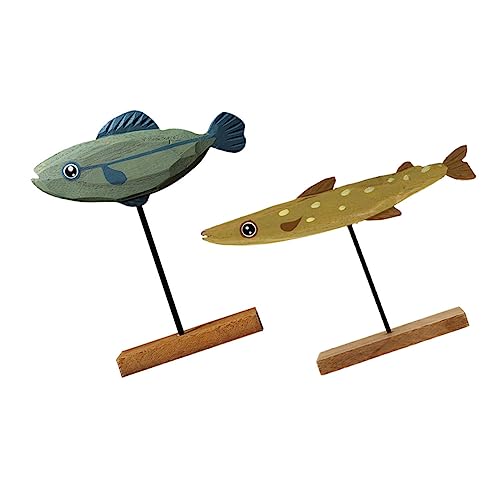 MAGICLULU 2st Fischverzierung Aus Holz Wohnzimmer Nautisch Große Aquariumdekorationen Gefälschter Fisch Aquarienpflanzen Aquarienschloss Künstliche Pflanzen Wohnkultur Netz Hölzern MAGICLULU 2st Fischverzierung Aus Holz Wohnzimmer Nautisch Große Aquariumdekorationen Gefälschter Fisch Aquarienpflanzen Aquarienschloss Künstliche Pflanzen Wohnkultur Netz Hölzern von MAGICLULU