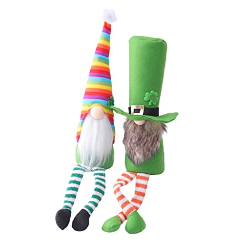 MAGICLULU 2st Irische Puppe Langbeinige Puppenverzierungen Plüsch Party-Puppen- Flauschige Kuscheltiere Zwerge Kürbispuppe Einzigartige Puppe St. Patricks Day Dekoration Stoff MAGICLULU 2st Irische Puppe Langbeinige Puppenverzierungen Plüsch Party-Puppen- Flauschige Kuscheltiere Zwerge Kürbispuppe Einzigartige Puppe St. Patricks Day Dekoration Stoff von MAGICLULU