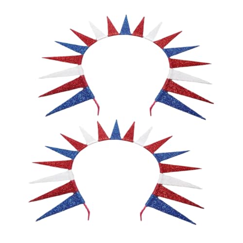 MAGICLULU 2 Stücke Freiheitsstatue Stirnband für Unabhängigkeitstag Party Dekorationen Patriotischen Headwear Amerikanische Flagge Boppers MAGICLULU 2 Stücke Freiheitsstatue Stirnband für Unabhängigkeitstag Party Dekorationen Patriotischen Headwear Amerikanische Flagge Boppers von MAGICLULU