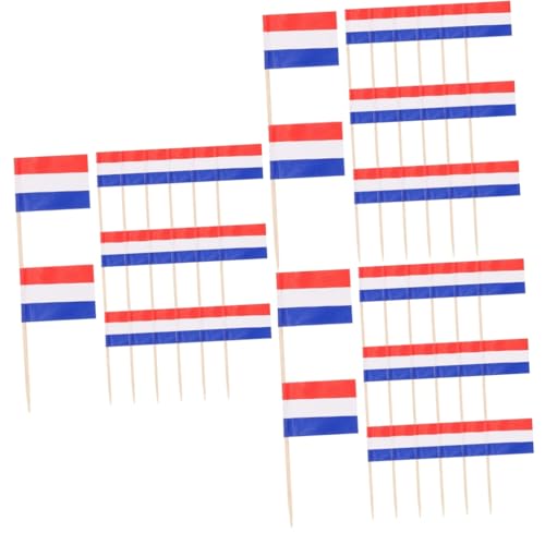 MAGICLULU 3 Sätze Flagge Zahnstocher Alles Zum Geburtstag Kuchen Topper Euro Dessert Topper Karo Flagge Cupcake Topper Essbare Welt Niederlande Cupcake Topper Niederlande 100 Stück * 3 von MAGICLULU