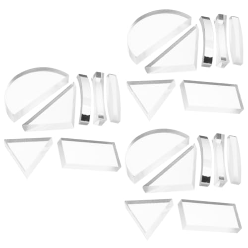 MAGICLULU 3 Sätze Optisches Linsenset Konvexe Linse Schulwissenschaftsexperimente Bausatz Konkav Optische Linse Für Den Unterricht Objektiv Für Physikunterricht Glas Transparent 7 Stück * 3 MAGICLULU 3 Sätze Optisches Linsenset Konvexe Linse Schulwissenschaftsexperimente Bausatz Konkav Optische Linse Für Den Unterricht Objektiv Für Physikunterricht Glas Transparent 7 Stück * 3 von MAGICLULU