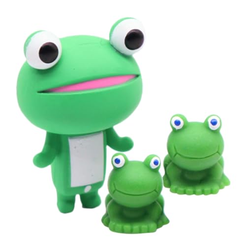 MAGICLULU 3 Stück Teiliges Frosch Figuren Realistische Harz für Puppenhaus Miniaturgärten und Schreibtischgestaltung Lebendige Gartendeko für Kreative Landschaften MAGICLULU 3 Stück Teiliges Frosch Figuren Realistische Harz für Puppenhaus Miniaturgärten und Schreibtischgestaltung Lebendige Gartendeko für Kreative Landschaften von MAGICLULU