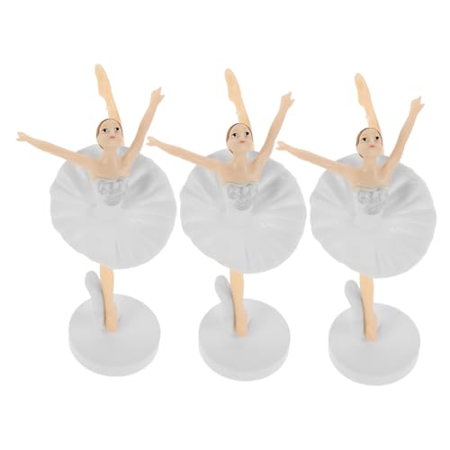 MAGICLULU 3st Kuchendekoration Dekorationen Für Mädchenfiguren Personalisierte Tortendekorationen Buchstaben Zum Dekorieren Von Kuchen Dekorieren Von Balletttorten Tänzerin Figur Pvc Weiß MAGICLULU 3st Kuchendekoration Dekorationen Für Mädchenfiguren Personalisierte Tortendekorationen Buchstaben Zum Dekorieren Von Kuchen Dekorieren Von Balletttorten Tänzerin Figur Pvc Weiß von MAGICLULU