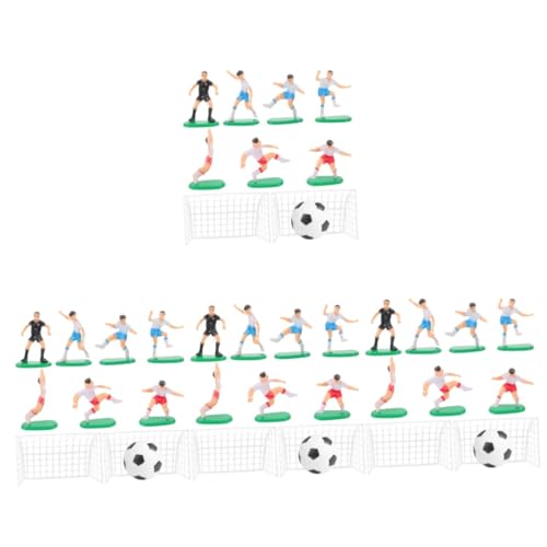 MAGICLULU 4 Sätze Dekoration der Fußballmannschaft Fußballkuchendekorationen Fußballdekoration für Kuchen Thema Sport Fußball-Spieler-Kuchendekorationen Fußballkuchen -Toper Dekorationen PVC MAGICLULU 4 Sätze Dekoration der Fußballmannschaft Fußballkuchendekorationen Fußballdekoration für Kuchen Thema Sport Fußball-Spieler-Kuchendekorationen Fußballkuchen -Toper Dekorationen PVC von MAGICLULU