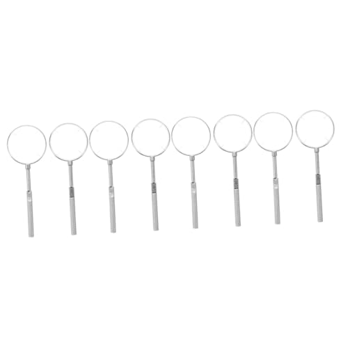 MAGICLULU 4 Sätze Optometrie-tool Optometrie Zubehör Handheld-sehtestgerät Optometrieteile Optische Kreuzzylinderlinse Für Die Optometrie Handoptometriegerät Aus Metall Glas 2 Stück * 4 von MAGICLULU
