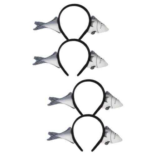 MAGICLULU 4 Stück Gesalzener Fisch Stirnband Haarschmuck haar zubehör Halloween-Haarreifen Make-up-Stirnband Haargummi kuscheltier Partyzubehör Kopfschmuck lustig Kopfbedeckung Kleidung Kind MAGICLULU 4 Stück Gesalzener Fisch Stirnband Haarschmuck haar zubehör Halloween-Haarreifen Make-up-Stirnband Haargummi kuscheltier Partyzubehör Kopfschmuck lustig Kopfbedeckung Kleidung Kind von MAGICLULU