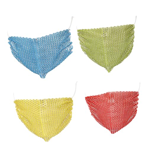 MAGICLULU 4 Stück Glitzernde Strass Masken für Partys Dekorative Masken für Karneval Halloween und Kostümfeste Gelb Rot Grün und Blau für Tanzveranstaltungen und Besondere Anlässe MAGICLULU 4 Stück Glitzernde Strass Masken für Partys Dekorative Masken für Karneval Halloween und Kostümfeste Gelb Rot Grün und Blau für Tanzveranstaltungen und Besondere Anlässe von MAGICLULU