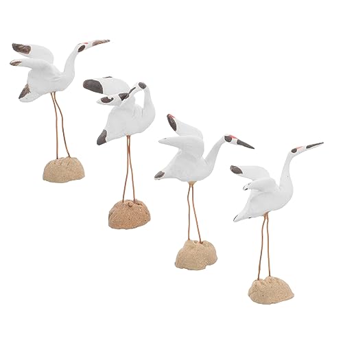 MAGICLULU 4 Stück Keramik Figuren Dekoration für Bonsai Aquarien und Wohnzimmer Hochwertige Handgefertigte Ornamente für Stilvolle Innenräume und Gartenfiguren MAGICLULU 4 Stück Keramik Figuren Dekoration für Bonsai Aquarien und Wohnzimmer Hochwertige Handgefertigte Ornamente für Stilvolle Innenräume und Gartenfiguren von MAGICLULU