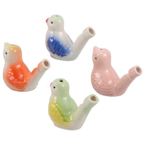 MAGICLULU 4 Stück Keramische Wasservogel Pfeifen mit Aufhängeschnur Kinderspielzeug für Ostern Geburtstagsfeiern Musikinstrumente und Notfall Signalgeber Bunten Farben MAGICLULU 4 Stück Keramische Wasservogel Pfeifen mit Aufhängeschnur Kinderspielzeug für Ostern Geburtstagsfeiern Musikinstrumente und Notfall Signalgeber Bunten Farben von MAGICLULU