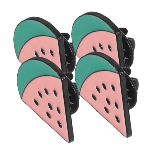 MAGICLULU 4 Stück Wassermelonen Brosche Für Damen Sommerparty Zubehör Süße Frucht Anstecknadeln Brosche Schalkragen Clips Für Obst Geburtstagsparty Und Sommer Strand Dekoration von MAGICLULU