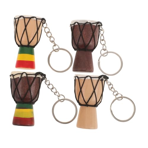 MAGICLULU 4 Teiliges Set Djembe Schlüsselanhänger Schlagzeuger Schlaginstrument Schlüsselanhänger Afrikanische Hand Percussion Schlüsselanhänger Große Trommel Schlüsselanhänger MAGICLULU 4 Teiliges Set Djembe Schlüsselanhänger Schlagzeuger Schlaginstrument Schlüsselanhänger Afrikanische Hand Percussion Schlüsselanhänger Große Trommel Schlüsselanhänger von MAGICLULU