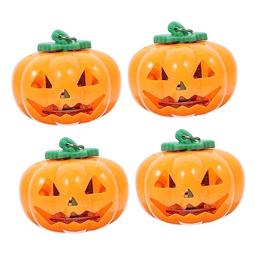 MAGICLULU 4Stücke Leuchtende Kürbis Schlüsselanhänger Halloween Party Langlebige Ketten für Taschen Dekoration und Schlüsselhalter für Freunde MAGICLULU 4Stücke Leuchtende Kürbis Schlüsselanhänger Halloween Party Langlebige Ketten für Taschen Dekoration und Schlüsselhalter für Freunde von MAGICLULU