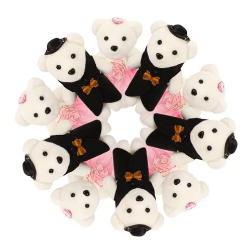 MAGICLULU 5 Paare Bärenpaar Puppe Teiliges Weiche Stofftiere für Hochzeiten Valentinstag und Anlässe Liebevolle Dekoration für Wohnzimmer Schlafzimmer und Hochzeitsautos MAGICLULU 5 Paare Bärenpaar Puppe Teiliges Weiche Stofftiere für Hochzeiten Valentinstag und Anlässe Liebevolle Dekoration für Wohnzimmer Schlafzimmer und Hochzeitsautos von MAGICLULU