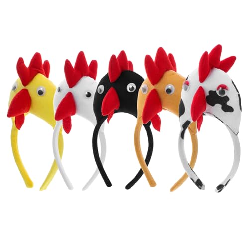 MAGICLULU Halloween-stirnbänder Für Kinder Und Frauen Plüsch-hühner-haarband Bequeme Passform von MAGICLULU